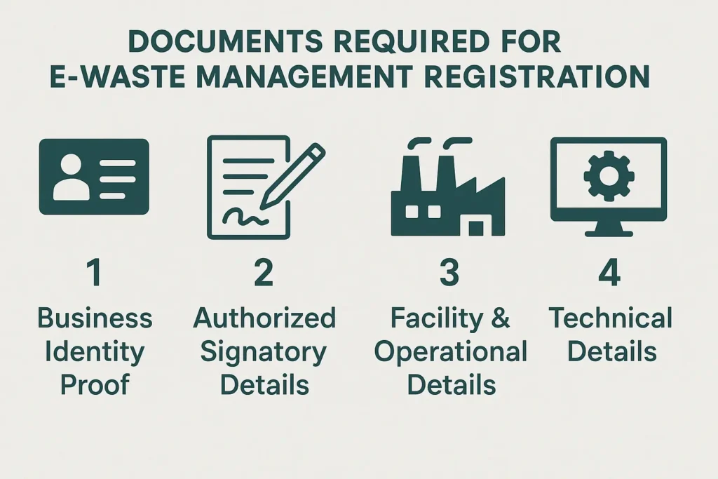 documents for e-waste managements