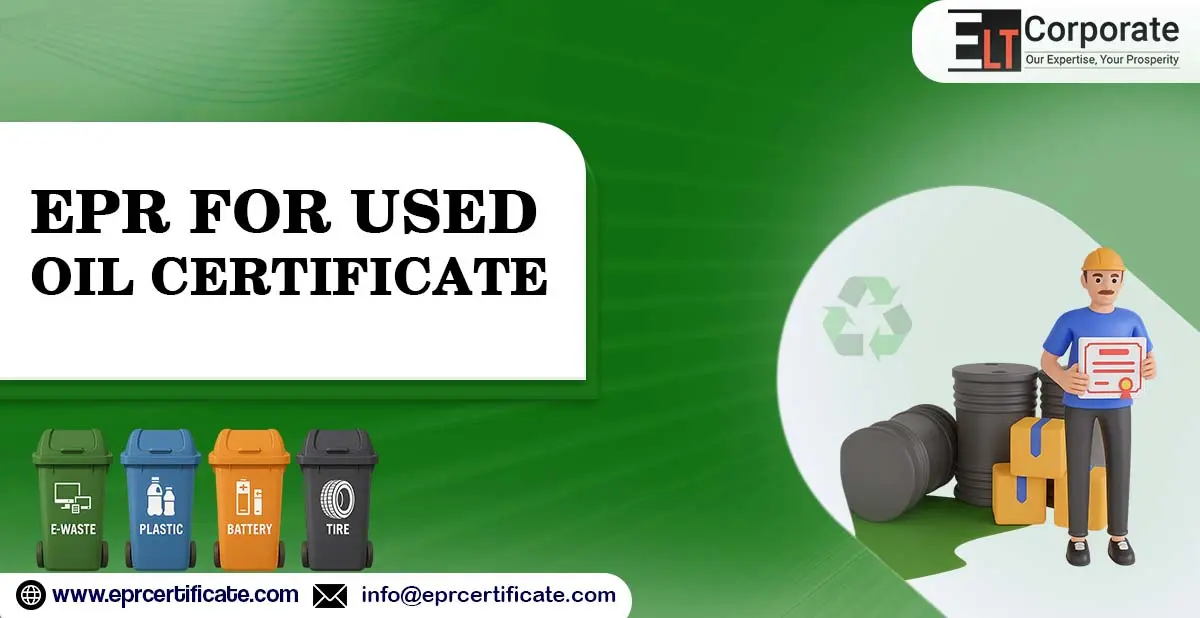 EPR for Used Oil Certificate