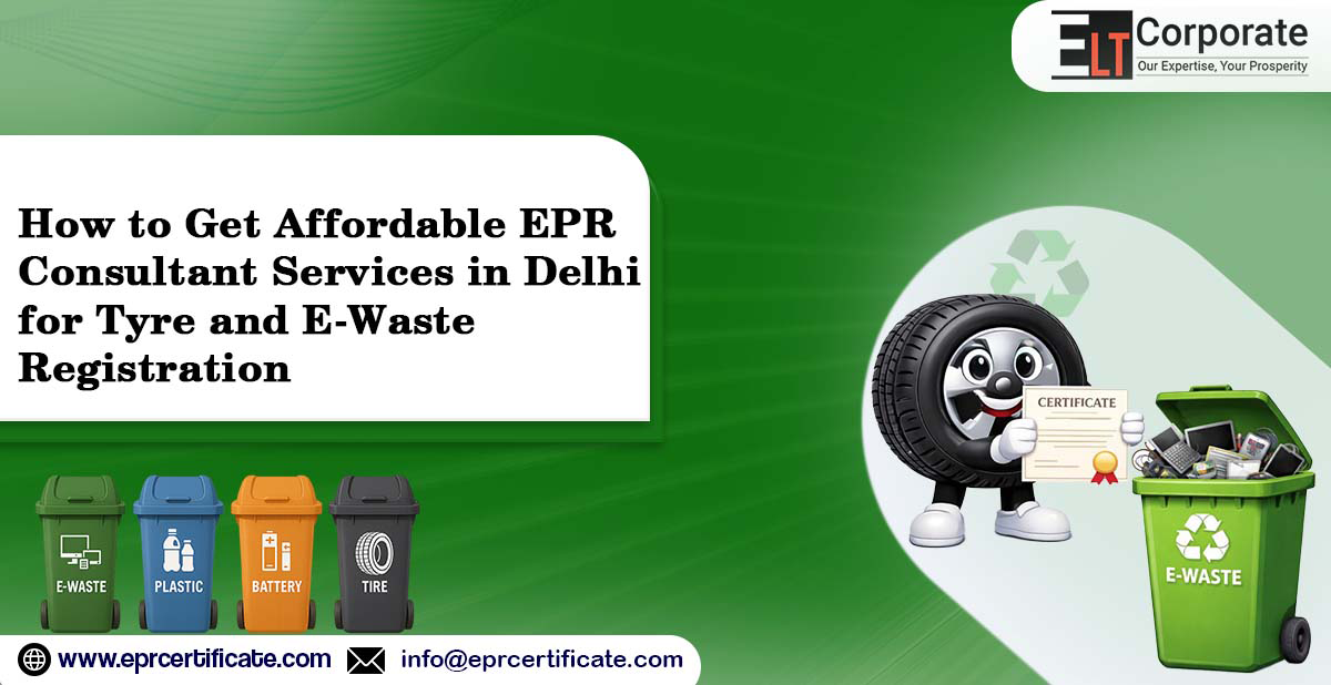 How to Get Affordable EPR Consultant Services in Delhi for Tyre and E-Waste Registration