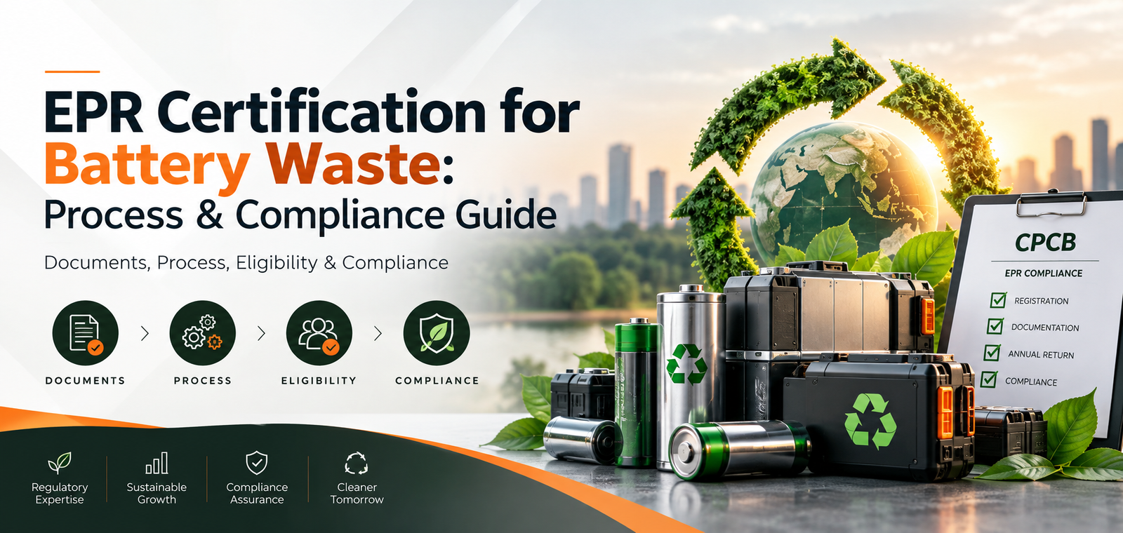 EPR Certification for Battery Waste: Process & Compliance Guide