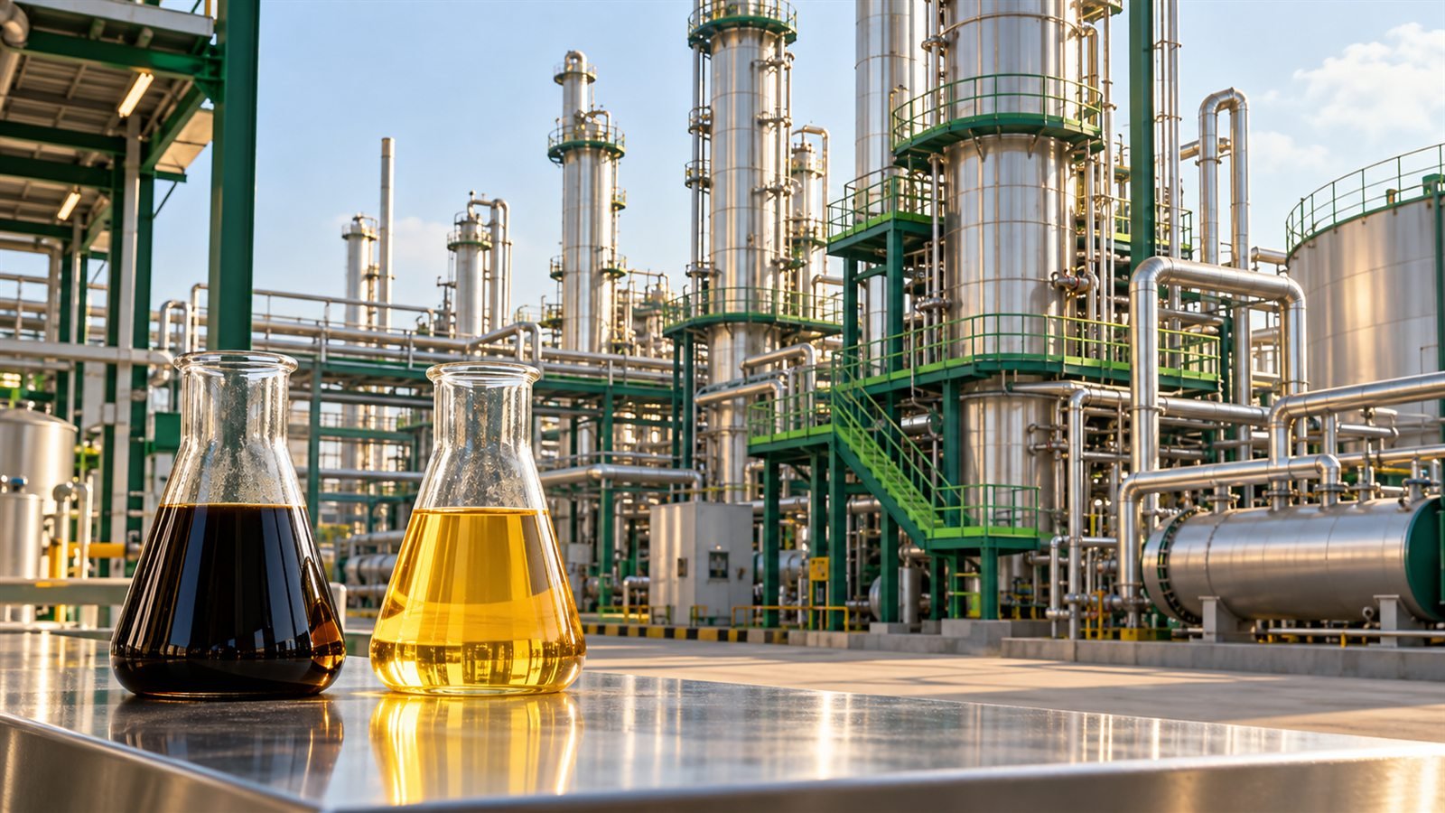 Used oil re-refining plant recovering base oil under the Used Oil EPR framework